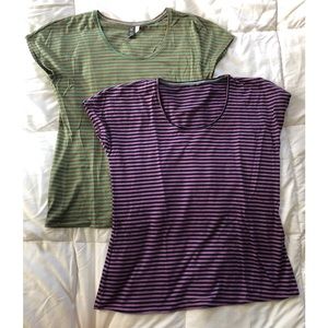 Bundle of 2 Ibex Merino Wool Tshirts